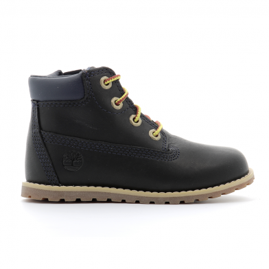 TIMBERLAND - 6-INCH BOOT POKEY PINE bleu-nuit baby.