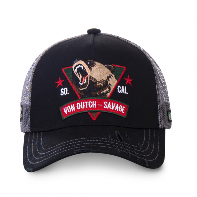 VON DUTCH - BASEBALL noir vd/0/cas1/sav2 VON DUTCH - BASEBALL noir vd/0/cas1/sav2