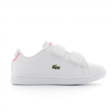 LACOSTE - CARNABY EVO blanc-rose 37sui0012-b53