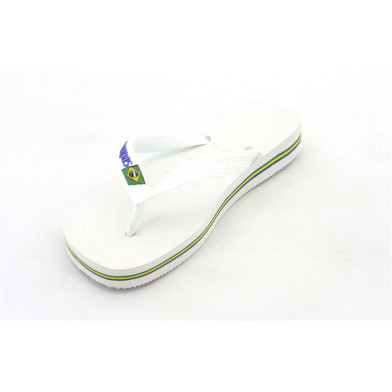Tong pour enfant Brasil Logo white 4110850-001