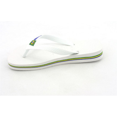 Tong pour enfant Brasil Logo white 4110850-001