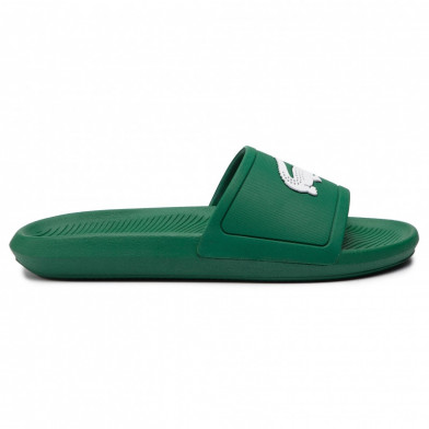 lacoste croco slide vert 37cma0018-1r7