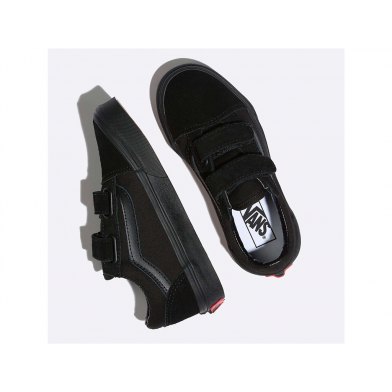 Chaussures à Scratch pour enfant Old Skool noir-noir vn000vheenr