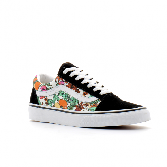 Chaussures basses à lacets pour adulte Old Skool noir-tropic vn0a4u3bxf31