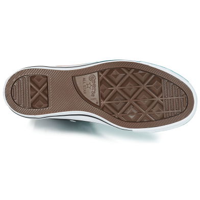 Chaussures montantes à lacet en cuir pour adulte Chuck Taylor All Star Leather noir 132170c