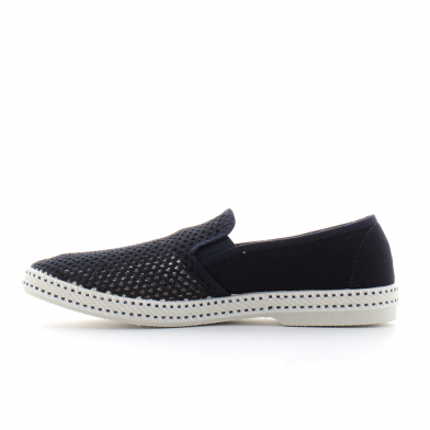 Espadrille pour adulte en toile de coton CLASSIQUE TOILE & FILET marine 2004