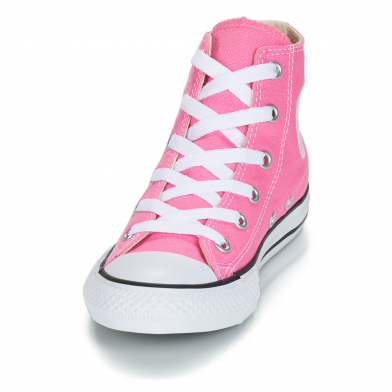 Chaussures montantes pour enfant chuck taylor all star classic rose 3j234c