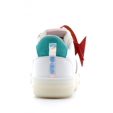 Basket mode basse à lacet pour femme VERSIONE blanc er2134