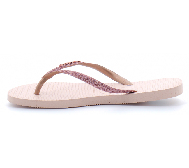 havaianas ballet rose glitter