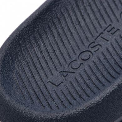 lacoste croco slide bleu 37cfa0005-092