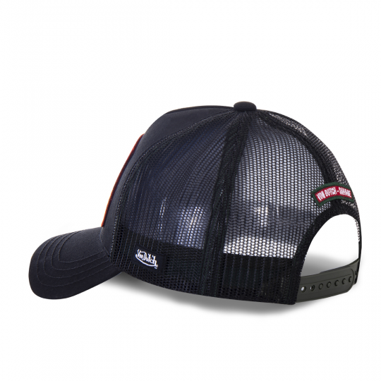 casquette VON DUTCH baseball avec filet noir vd/0/cas1/cal2