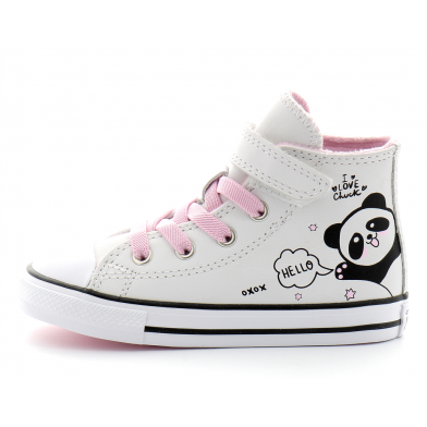 converse chuck taylor all star kids blanc 769754c