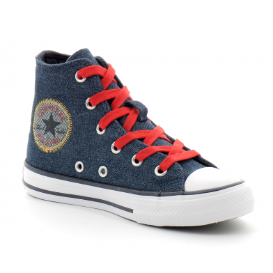 converse chuck taylor all star kids bleu 668407c