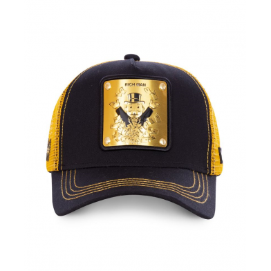 casquette monopoly rich man noir noir cl/mon/1/biff