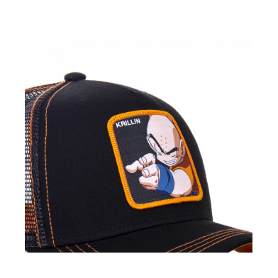 casquette dragon ball z krillin noir noir cl/dbz3/1/kri4