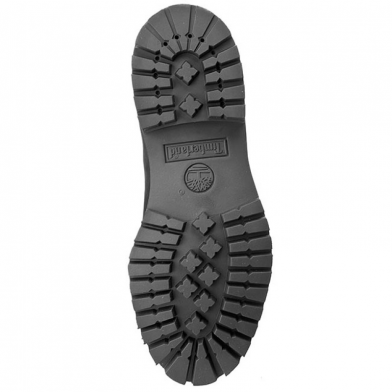 Boot imperméable à lacets pour homme en noir 6-inch noir mn.