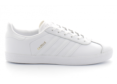 adidas gazelle j cuir-blanc by9147