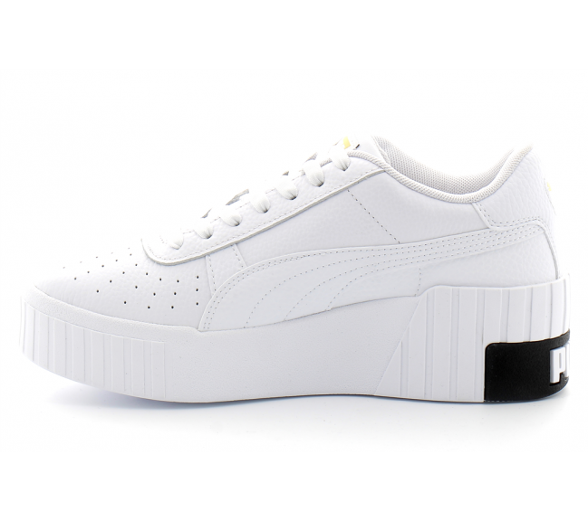 puma cali wedge blanc 37343803