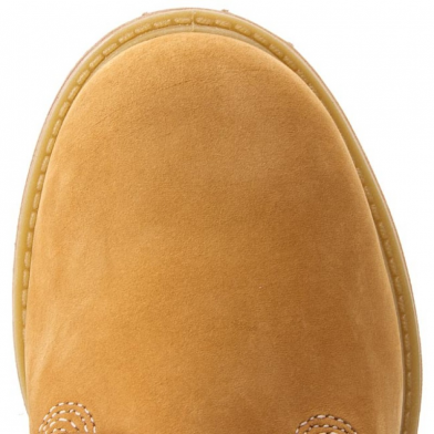 Boot imperméable à lacets pour femme en jaune 6-inch wheat wm.