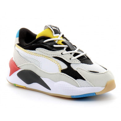 puma rs-x3 kid's white 374500-01