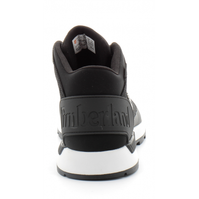 Basket mi-haute imperméable à lacets pour homme en noir Sprint Trekker noir mn.