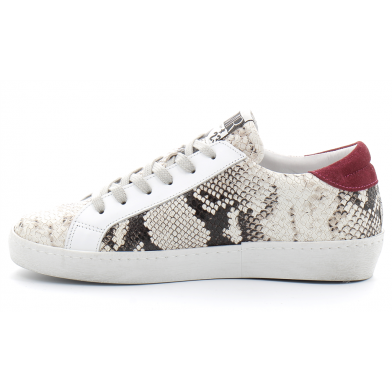 Basket mode basse à lacet pour femme Catri serpent 3228