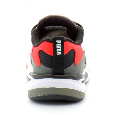 Basket à lacet elastique pour enfant Rs Fast blanc-rouge 375699-02