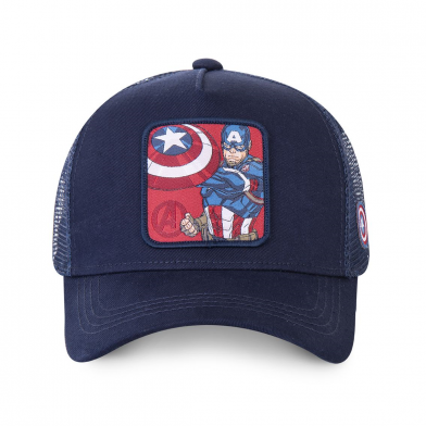 casquette trucker capslab by freegun marvel bleu cl/mar/1/cpt1 casquette trucker capslab by freegun marvel bleu cl/mar/1/cpt1