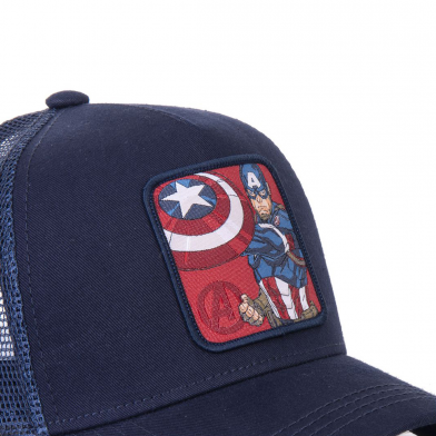 casquette trucker capslab by freegun marvel bleu cl/mar/1/cpt1 casquette trucker capslab by freegun marvel bleu cl/mar/1/cpt1