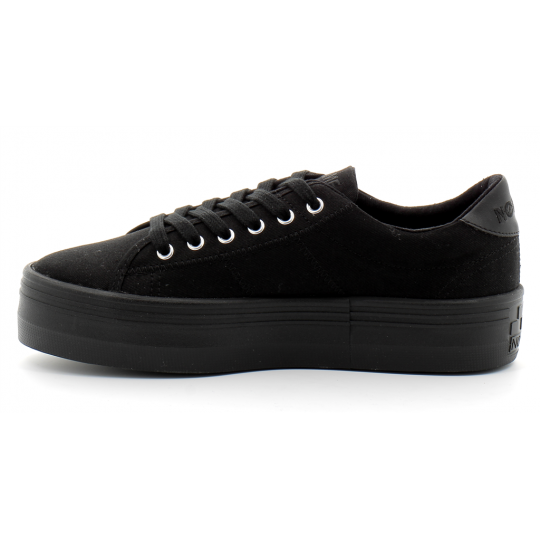 no name plateforme sneakers noir-noir knam odo415