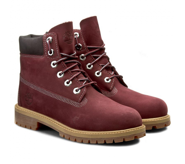 timberland bordeaux femme