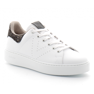 victoria basket a plateform 1260139 blanc-noir negro