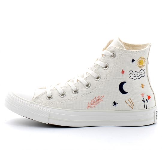 converse chuck taylor all star - hi blanc 571079c