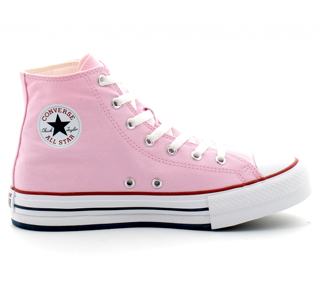 converse rosas bota