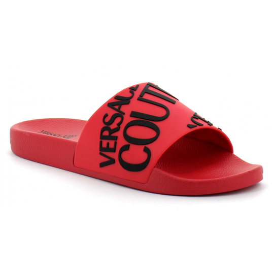 VERSACE JEANS COUTURE - MULES rouge eoywasq171352500