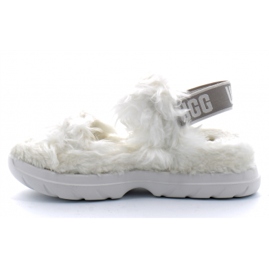 ugg fluff sugar white 1119999-wht