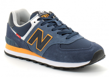 Sneakers NEW BALANCE - ML574SY2 Bleu marine - Sneakers - Chaussures basses  - Homme | chaussures.fr