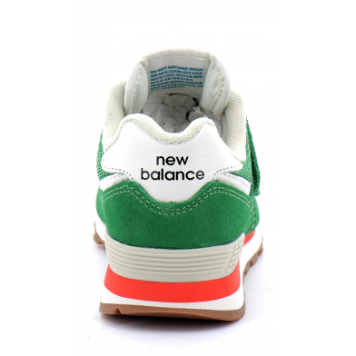 Chaussures de sport à scratch pour enfant PV574 vert pv574he2