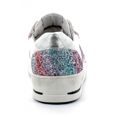 Basket mode à lacet pour femme ARTO white-purple 5220