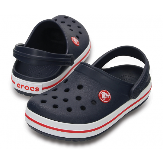 crocs classic log kids navy 204537-485