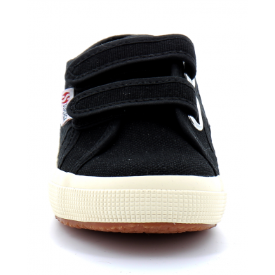 Tennis basse à scratch pour enfant COTJSTRAP CLASSIC noir pers0003e0-2750-cotjstrap-999