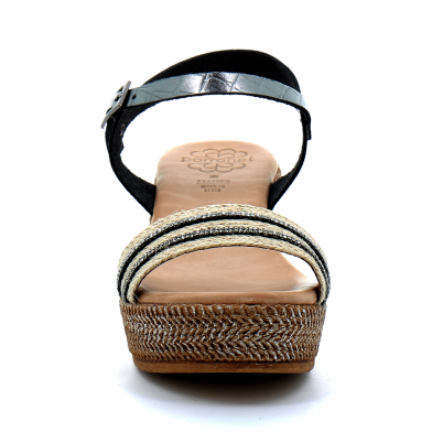 porronet sandale gris plomb