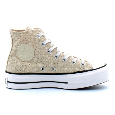 converse chuck taylor all star lift beige 571282c