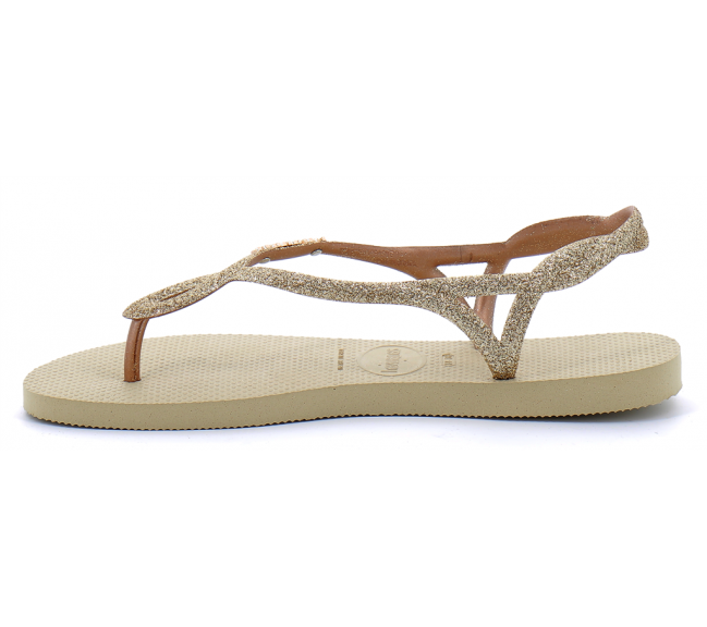 havaianas luna gold