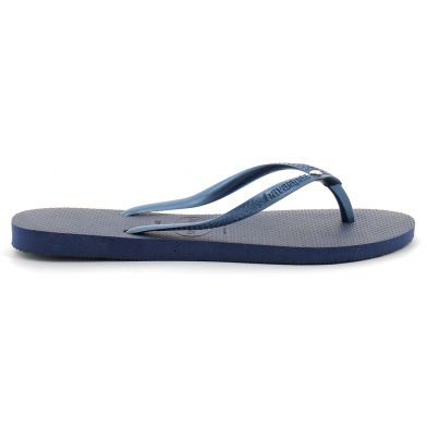 Navy havaianas with online crystal