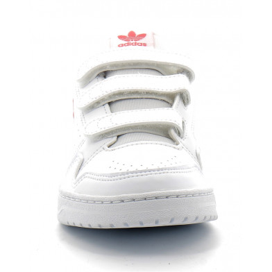 adidas ny 90 cf c blanc-rose gz9123----
