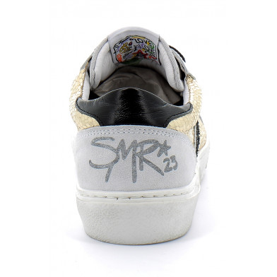 Basket mode basse à lacet pour femme ELISE doré 6298