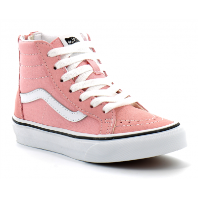 vans sk8-hi kids pink vn0a4bux9al1