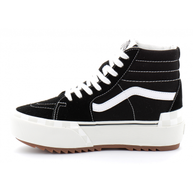 vans sk8-hi stacked black vn0a4btw5zn1
