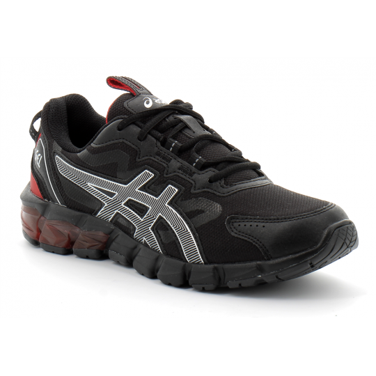 asics gel quantum 90 j black/red 1204a003-006